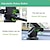 cheap Car Holder-Dashboard Phone Holder Phone Mount for Car Windshield Foldable Removable Retractable Phone Holder for Car Dashboard Car Truck Compatible with All Mobile Phone Phone Accessory