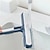 billiga toalettborste-multifunktionell duschskrapa, hushållsrengöringsverktyg, spegeltorkare, fönsterputsskrapa, appliceras på kakel, duschdörrar, badrum, speglar och bilfönster, glasdörrar