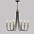 voordelige Kroonluchters-kroonluchter in kaarsstijl 6-light 26 &quot;eenvoudige klassieke traditionele hanglamp, keukeneiland plafondlamp voor entree, hal, eetkamer foyer