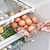 preiswerte Eierutensilien-Aufbewahrungsbox für Kühlschrankschubladen ohne Gitter, Lebensmittel-Organizer mit 4–8 Gittern, transparente rechteckige Aufbewahrungsbox, organisieren Sie Ihren Kühlschrank mit dieser 1-teiligen