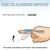 abordables Attelles et orthèses-Attelles de doigt à gâchette 1 pc redresseur de doigt pour cassé/redressement/arthrite, convient pour le pouce/le milieu/l&#039;anneau/l&#039;index/l&#039;auriculaire