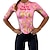 cheap Women&#039;s Clothing Sets-Women&#039;s Cycling Jersey with Shorts Short Sleeve Road Bike Cycling Pink Rose Red Floral Botanical Bike Shorts Quick Dry Lightweight Lycra Sports Floral Botanical Clothing Apparel