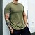 cheap Sports &amp; Outdoors-Men&#039;s Workout Shirt Running Shirt Tee Tshirt Short Sleeve Athletic Casual Breathable Quick Dry Soft Cotton Fitness Gym Workout Running Sportswear Activewear Solid Colored Black White Yellow