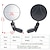 cheap Motorcycle &amp; ATV Accessories-Boost Your Cycling Safety: 2pcs Bike Mirrors For Handlebars - Perfect Rear View Mirrors For Mountain &amp;amp; Road Bikes!