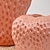 billiga Vaser och korgar-söt rosa jordgubbe dekorativ hemvas kreativt hartsmaterial handgjord hantverksvas lämplig för blomma hydroponics hem och restaurang blomdekoration dekoration presenter 1st