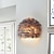Недорогие Бра-светодиодный настенный светильник букет из страусиных перьев настенный светильник лестница гостиная образец комнаты 1 Вт северное украшение спальня прикроватная тумбочка настенный свет настенный