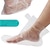 baratos Utensílios de Casa de Banho-100pcs forros de banho de parafina para os pés, meias de plástico para hidratação, bolsas de cera quente para os pés, capas para os pés, bolsas com fechamento confortável