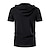 economico Cime-t-shirt vichinga medievale in cotone a maniche corte con cappuccio camicie da uomo in stile retrò con lacci hippie abbinati al costume larp