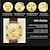 baratos Relógios Quartz-Olevs relógio masculino decorativo de luxo original luminoso cronógrafo multifuncional relógio de quartzo casual relógio de pulso de marca superior 9925