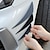 billige Dekoration og beskyttelse af karrosseri-6 stk. carbon fiber kofanger mærkat: beskytter &amp;amp; dekorer din bil med anti-ridse universal frontkofanger spoiler!
