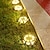 お買い得  経路ライト＆ランタン-屋外ソーラーライトソーラーグラウンドライト 16 LED アップグレード屋外防水明るい地中ライト庭の通路庭パティオ用