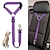 preiswerte Halsbänder, Geschirre und Leinen für Hunde-Hund Haustier Auto Sicherheitsgurt Bleigurt Rücksitzgurt verstellbarer Hundeseil Sicherheitsgurt