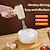 billige Kjøkkenapparater-5-trinns håndholdt elektrisk eggevisper usb oppladbar automatisk røremaskin to pinner mini kremvisp kjøkkenbaking