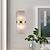 abordables Apliques de pared de cristal-Lámparas de pared modernas de cristal apliques de pared aplique de pared de cristal para dormitorio 220-240v 5 w