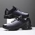 cheap Men&#039;s Sneakers-Men&#039;s Basketball Shoes Sneakers Sporty Look Plus Size Running Walking Sporty Casual Outdoor Daily Nylon PU Lace-up Gray Black full black White black red Color Block Summer Spring