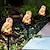 billiga Pathway Lights &amp; Lanterns-soldrivna trädgårdslampor uggla papegoja gräsmatta ljus solar lampor vattentät solar led ljus utomhus dekoration sol lampa led lampor