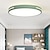 billige enkelhed og smarte loftslamper-loftslampe 12&quot; macaron ultratynd 5 cm lys&amp;amp; strømbesparende moderne akryl rund flush mount led loftslampe varm hvid 110-240v