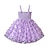 Χαμηλού Κόστους Φορέματα-Παιδιά Κοριτσίστικα Φόρεμα Συμπαγές Χρώμα Πεταλούδα Αμάνικο ΕΞΩΤΕΡΙΚΟΥ ΧΩΡΟΥ Δίχτυ Ενεργό Μοντέρνα χαριτωμένο στυλ Πολυεστέρας Ως το Γόνατο