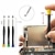 cheap Screw &amp; Nut Drivers-33 in 1 Mobile Phone Repair Tools Kit Professional Opener Spudger Pry Screwdriver Set For Iphone Samsung Screw Driver CellPhone