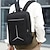 cheap Bookbags-New Men&#039;s Large Capacity Casual Daily Commuter Trendy Adjustable Backpack  Travel Outdoor Water Resistant for Work Commute Reflective Design Travel Laptop Backpack USB Interface, Back to School Gift