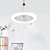 abordables Lampes de Ventilateur de Plafond-ventilateur de plafond avec câble de télécommande lumière prise e26 comprend un ventilateur de plafond fermé de 10 pouces dimmable 3 couleurs de lumière, 3 vitesses led ventilateur de plafond encastré à profil bas pour la cuisine