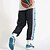 ieftine Pantaloni de alergare și colanți-Bărbați Pantaloni Sport Tear Away Pantaloni Pantaloni de baschet Buzunar Bloc Culoare Confort Respirabil În aer liber Zilnic Ieșire Modă Casual Negru Albastru piscină