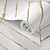 abordables Papel tapiz geométrico y rayas-Fondos de pantalla frescos mural de pared papel tapiz geométrico minimalista en espiga negro blanco papel tapiz despegable y adhesivo de PVC/vinilo autoadhesivo 17,7 &quot;x 118&quot; (45 cm x 300 cm)
