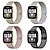 זול להקות שעונים של Fitbit-להקת שעונים חכמה מותאם ל פיטביט Versa 4 Sense 2 Versa 3 Sense מתכת אל חלד שעון חכם רצועה נושם עמיד בזעזועים לולאה בסגנון מילאנו תַחֲלִיף צמיד