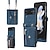 cheap Samsung Cases-Phone Case For Samsung Galaxy Z Flip 5 Z Flip 4 Z Flip 3 Handbag Purse Wallet Case Flip Zipper with Removable Cross Body Strap Solid Colored PC PU Leather