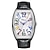 cheap Quartz Watches-CHENXI Men&#039;s Quartz Watch Luxury Business Analog Wristwatch Calendar Date Waterproof Leather Strap Square Quartz Wristwatches Male Clocks Gift