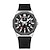 お買い得  クォーツ腕時計-カレン男性クォーツ時計高級オリジナルビジネススポーツアナログ腕時計カレンダー男性時計防水ラバーストラップクールマンクォーツ時計