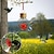 preiswerte Hinterhof Vogelbeobachtung &amp; Wildtiere-1 Stück, Kolibri-Futterstation, mit Blumen-Futteröffnungen, hängende Gartendekoration für den Außenbereich, transparentes Blumenzwiebelreservoir-Design, tragbare Kolibri-Futterstation,