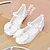 cheap Kids&#039; Flats-Girls&#039; Flats Daily Dress Shoes Princess Shoes School Shoes Leather Portable Breathability Non-slipping Princess Shoes Big Kids(7years +) Little Kids(4-7ys) Daily Theme Party Walking Shoes Bowknot