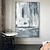 cheap Abstract Paintings-Oil Painting Hand Painted Vertical Abstract Landscape Contemporary Modern Rolled Canvas (No Frame)