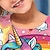 billige piges 3d t-shirts-Pige 3D Grafisk Regnbue enhjørning T-shirt Kortærmet 3D-udskrivning Sommer Forår Aktiv Mode Sød Stil Polyester Børn 3-12 år udendørs Afslappet Daglig Regulær