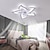 Недорогие Потолочные светильники с вентилятором-светодиодные потолочные вентиляторы с регулируемой яркостью и цветочным дизайном с дистанционным управлением