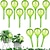 お買い得  水やり用-6 個の植物散水グローブ自己散水電球 PVC 自動散水ボール植物散水システム屋内および屋外用クリア植物給水器 5.1 インチ.zip