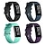 ieftine Curele de ceas Fitbit-4 pachet Uita-Band pentru Fitbit Charge 4 / Charge 3 / Charge 3 SE Silicon Înlocuire Curea Închidere metalică Ajustabil Respirabil Banderolă Sport Brăţară