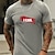 cheap Men&#039;s T-shirt-Men&#039;s T shirt Tee Crew Neck Graphic Letter Clothing Apparel Graphic Print Outdoor Daily Classic Basic Short Sleeve Fashion Designer