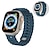 ieftine Curele Apple Watch-Ocean Band Compatibil cu Curea de ceas Apple Watch 38mm 40mm 41mm 42mm 44mm 45mm 49mm Rezistent la apă Ajustabil Femei barbati Silicon Curea de ceas de schimb pentru iwatch Series Ultra 8 7 6 5 4 3 2