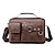 cheap Laptop Bags,Cases &amp; Sleeves-WEIXIER Mens Crossbody Bag Leather Messenger Bags Waterproof Shoulder Bag Satchel Bag Vintage Briefcase Handbags for Travel Work Business