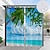 cheap Outdoor Shades-Waterproof Outdoor Curtain Privacy, Sliding Patio Beach Curtain Drapes , Pergola Curtains Grommet For Gazebo, Balcony, Porch, Party, Hotel, 1 Panel