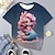 voordelige meisjes 3d t-shirts-Voor meisjes 3D Grafisch Tekenfilm Meermin T-shirt Korte mouw 3D-afdrukken Zomer Lente Actief Modieus leuke Style Polyester Kinderen 3-12 jaar Buiten Casual Dagelijks Normale pasvorm