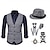 cheap Historical &amp; Vintage Costumes-Retro Vintage 1920s Outfits Masquerade Vest Waistcoat Beret Hat Cosplay The Great Gatsby Gentleman Men&#039;s Solid Color Carnival Party Evening Prom Casual Daily Vest