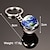 cheap Car Pendants &amp; Ornaments-Moon Keychain Solar System Planet Keyrings Galaxy Nebula Space Keychain Earth Sun Mars Jupiter Saturn Picture Double Side Glass Ball Key Chain