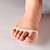 זול סוליות ורפידות-זוג אחד של כריות כף רגל קדמיות 4D, גרבי נעלי עקב נגד כאב נגד החלקה לנוחות