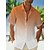 cheap Short Sleeve-Men&#039;s Shirt Button Up Shirt Casual Shirt Summer Shirt Beach Shirt Pink Navy Blue Blue Gradient Short Sleeve Summer Lapel Casual Daily Clothing Apparel