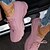 billige Sneakers til kvinder-Dame Kondisko Slip-Ons Pink Plus størrelse Flyknit sko udendørs Daglig Helfarve Flade hæle Rund Tå Sporty Afslappet Minimalisme Løb Gang Flyvende vævning Snøre Lyseblå Sort Hvid