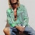 abordables camisas bohemias de hombre-Hombre Camisa camisa boho Camisa gráfica Cachemir Tribal Cuello Vuelto Rosa Claro Amarillo Azul Piscina Verde Trébol Impresión 3D Exterior Calle Manga Larga 3D Abotonar Ropa Moda Design Casual