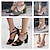 cheap Women&#039;s Sandals-Women&#039;s Sandals Dress Shoes Block Heel Sandals Ankle Strap Sandals Party Office Daily Summer Block Heel Chunky Heel Peep Toe Elegant Classic Casual Suede Ankle Strap Solid Color Black Pink Army Green